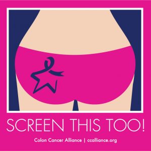 Screen This Too! colon cancer alliance ad