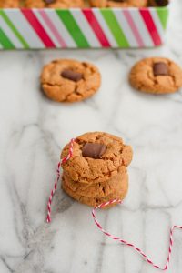 peanut butter blossom cookies