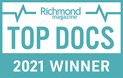 Richmond Mag TopDocs 2021 Winner Badge